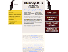 Tablet Screenshot of chimneysrussandiego.com